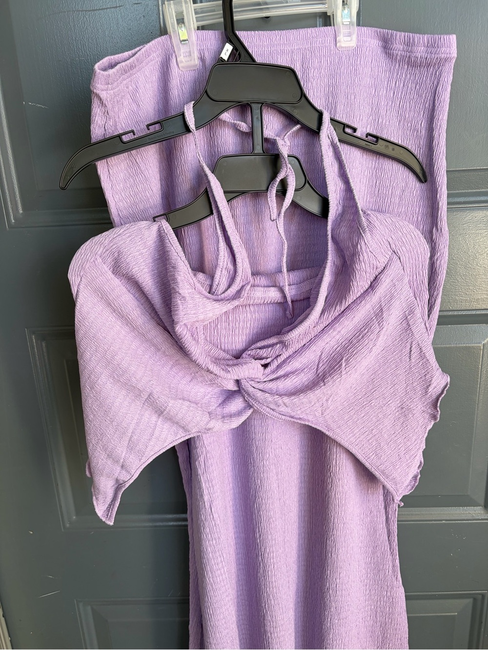 Lilac Twist-Front Dress Set - Women’s Intimates & - Picture 2 of 5